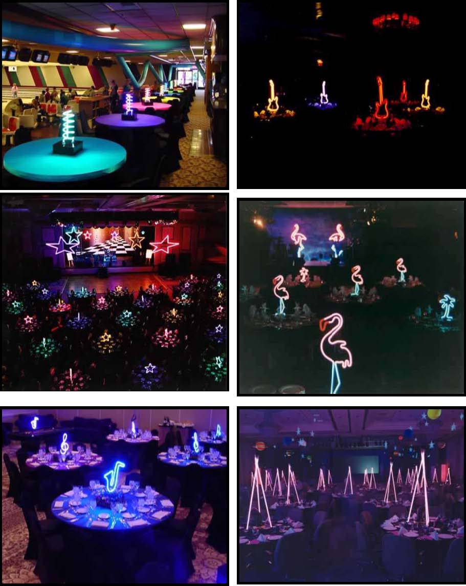 neon centerpiece products